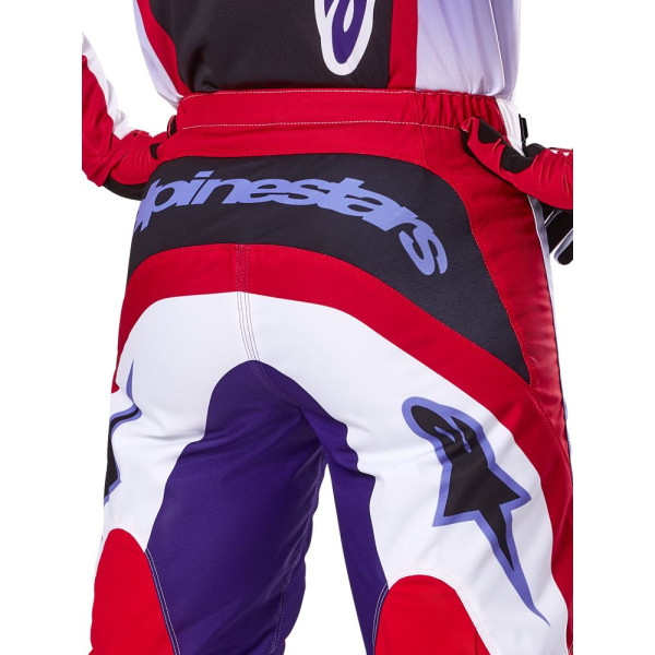 Кросові штани Alpinestars MX Fluid Wurx фіолетово-червоні