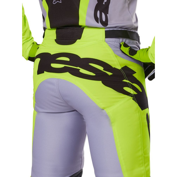 Кросові штани Alpinestars MX Racer Veil сірий-жовтий