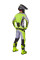 Кросові штани Alpinestars MX Racer Veil сірий-жовтий