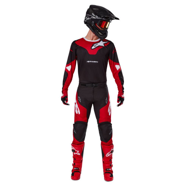 Кросові штани Alpinestars MX Racer Veil чорні-червоні