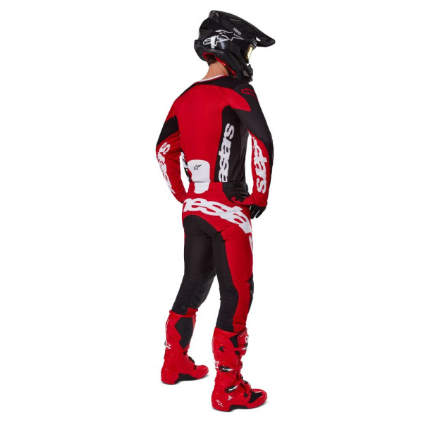 Кросові штани Alpinestars MX Racer Veil чорні-червоні