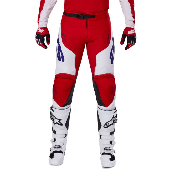 Кросові штани Alpinestars MX Racer Veil червоно-білі