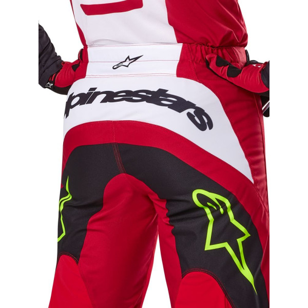 Кросові штани Alpinestars MX Fluid Haul чорнo-червоні