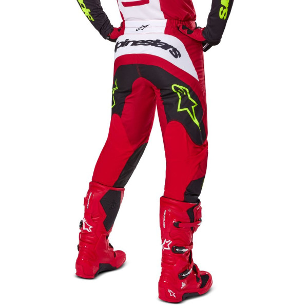 Кросові штани Alpinestars MX Fluid Haul чорнo-червоні