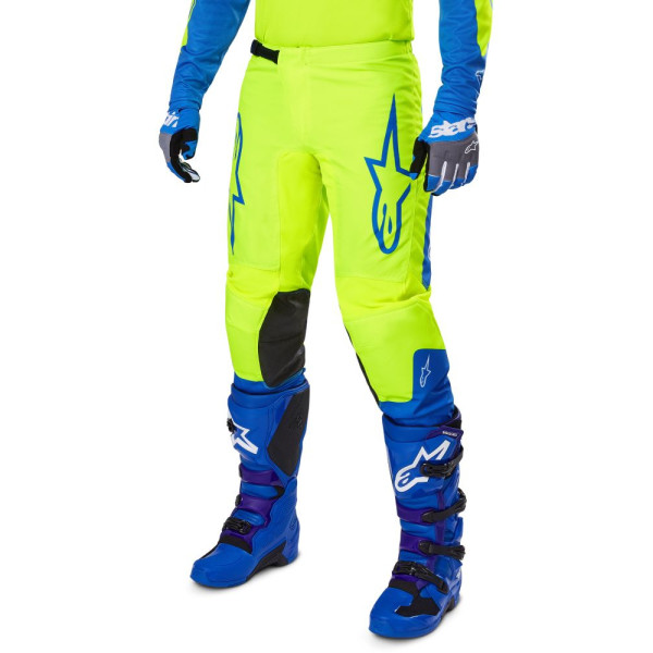 Кросові штани Alpinestars MX Fluid Haul жовто-сині