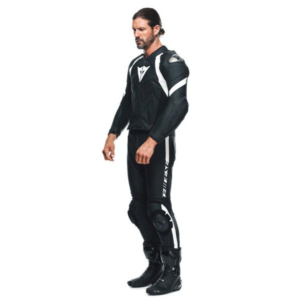 Двочастинний мотоциклетний комбінезон Dainese AVRO 4 чорний-білий