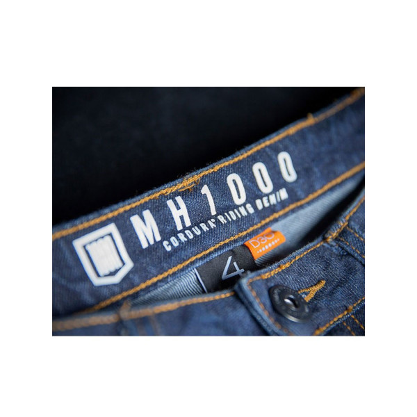 Джинси мотоциклетні жіночі Icon MH1000 сині
