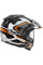 Шолом adventure Arai Tour-X5 Frost Gun Metallic чорний-біло-помаранчевий