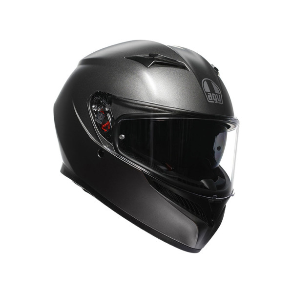 Інтегральний шолом AGV K3 Mono Luna сірий матовий