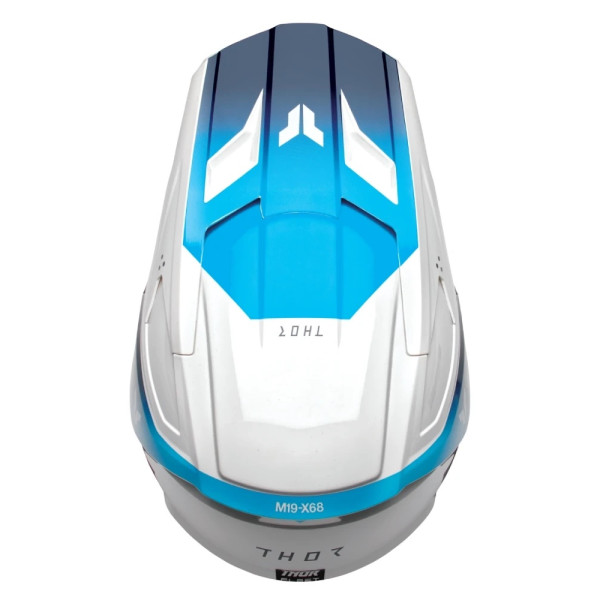 Дитячий ендуро шолом Thor Fleet Storm біло-синій