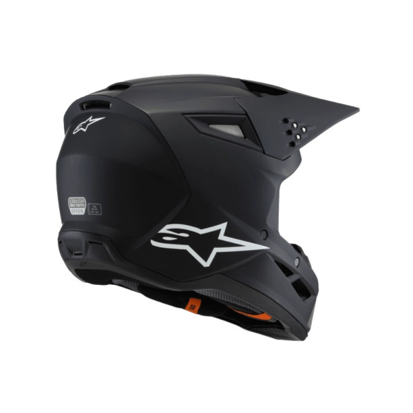 Дитячий ендуро шолом Alpinestars SM3 Solid чорний