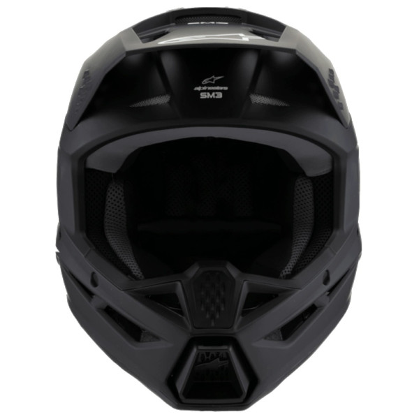 Дитячий ендуро шолом Alpinestars SM3 Solid чорний