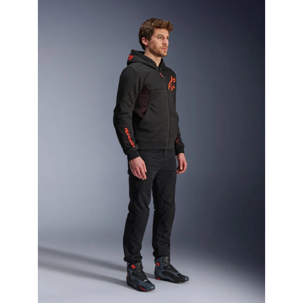 Мотоциклічна кофта Alpinestars Chrome Air чорна-червона