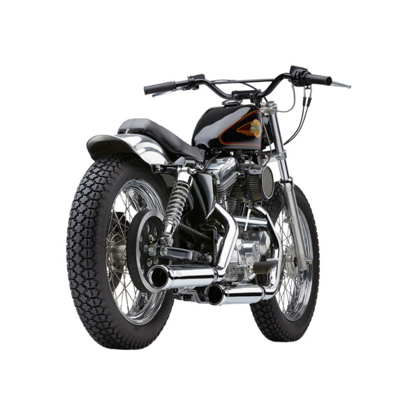 Вихлопна система Cobra Neighbor Hater Slip-On для вибраних моделей Harley Davidson хром