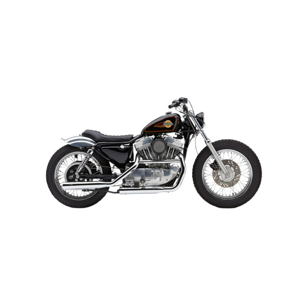 Вихлопна система Cobra Neighbor Hater Slip-On для вибраних моделей Harley Davidson хром