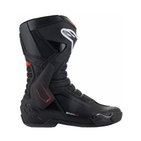 Мотоботи Alpinestars SMX-6 V3 чорні-білі-червоні