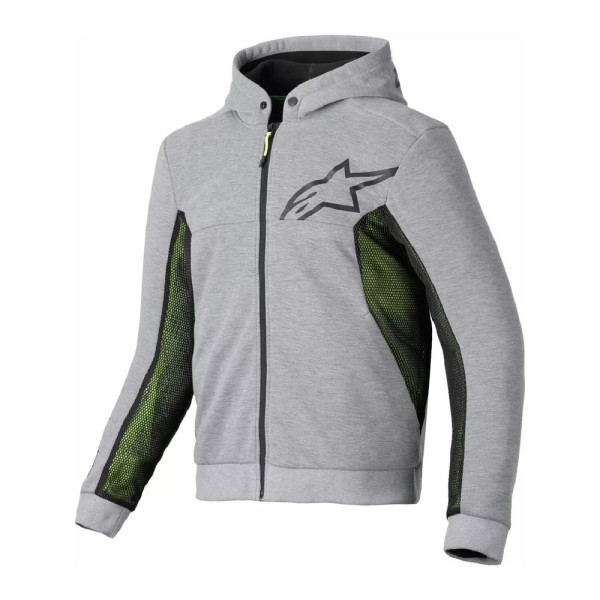 Мотоциклічна кофта Alpinestars Chrome Air чорна-сіра-флуо