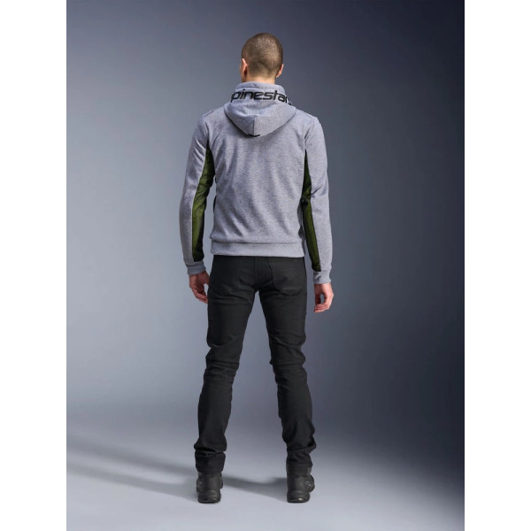Мотоциклічна кофта Alpinestars Chrome Air чорна-сіра-флуо
