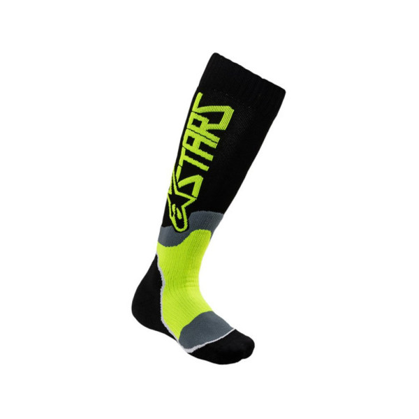 Дитячі шкарпетки Alpinestars MX Plus-2 чорнo-жовті