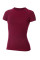 Жіноча футболка Brubeck Active Wool з коротким рукавом сливова