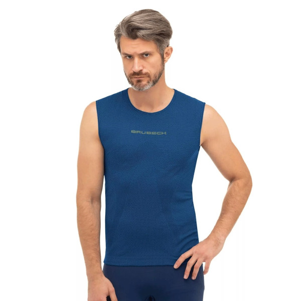Безрукавка Brubeck Athletic 3D Pro темно-синя