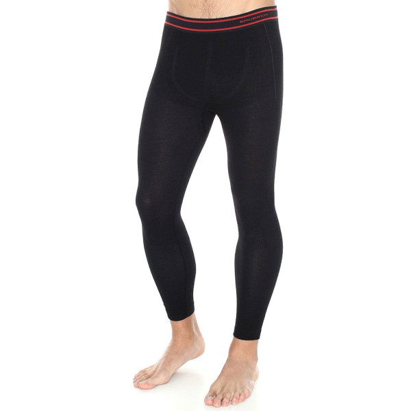 Легінси Brubeck Active Wool з довгим рукавом чорні