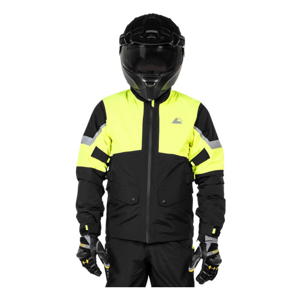 Дощова куртка Touratech Storm чорна-жовта