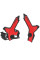 Захисти рами Acerbis X-Grip для Honda CRF 300 L (21-22) чорні-червоні