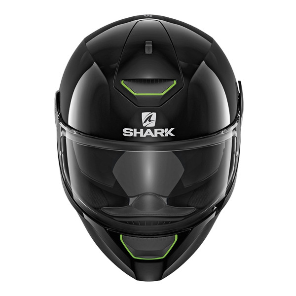 Інтегральний мотоциклетний шолом Shark SKWAL BLANK чорний глянець