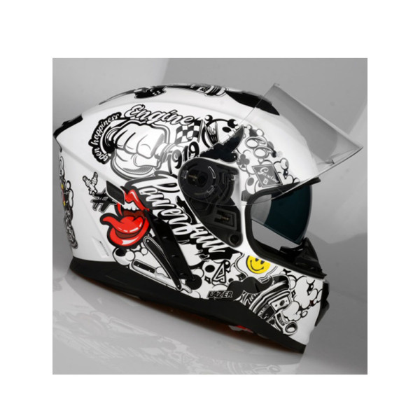 Шолом інтегральний LAZER Rafale Evo Stickerbomb