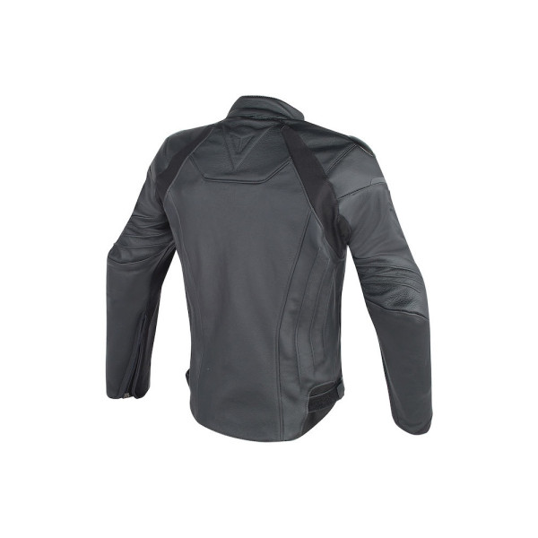 Мотоциклетна шкіряна куртка Dainese Fighter чорна