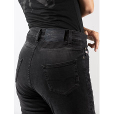 Джинсові мотоциклетні штани жіночі John Doe Betty Biker чорні