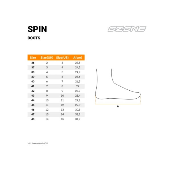 Мотоциклетні текстильні черевики Ozone Spin чорні