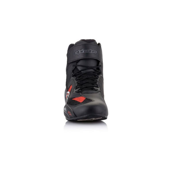 Мотоциклетні туристичні черевики Alpinestars Faster-3 Rideknit чорні-червоні