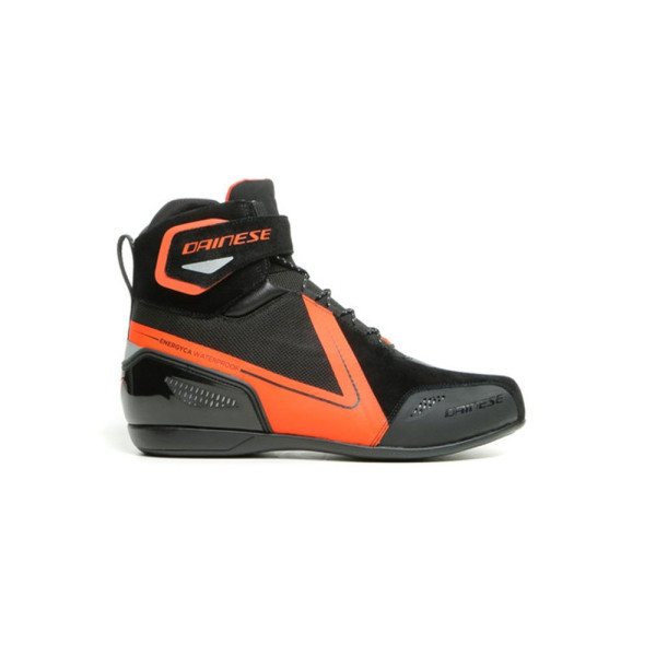 Мотоциклетні черевики Dainese Energyca D-WP чорний-флюо червоний