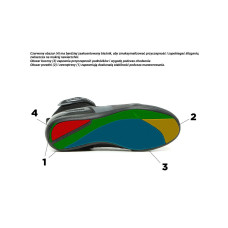 Мотоциклетні черевики Dainese Energyca D-WP чорні-сірі