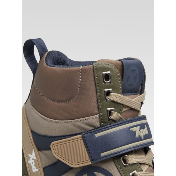 Мотоциклетні черевики XPD Moto Pro Sneakers чорні-червоні