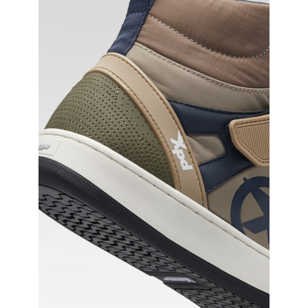 Мотоциклетні черевики XPD Moto Pro Sneakers чорні-червоні