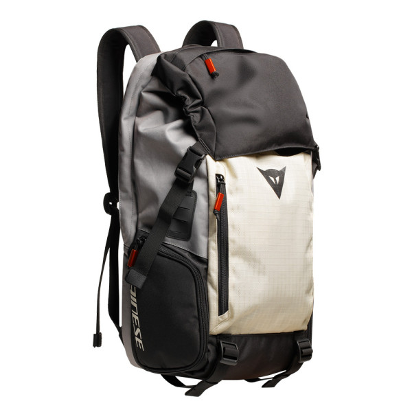 Мотоциклетний рюкзак Dainese Explorer D-Throttle чорний-сірий-бежевий