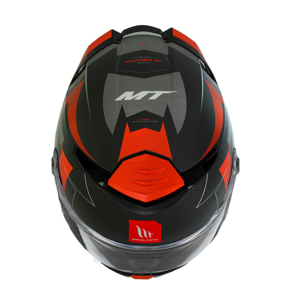 Шолом інтегральний MT Thunder 4 SV Mountain червоний матовий