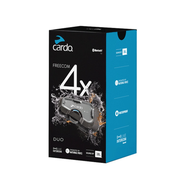 Мотоінтерком Cardo Freecom 4X Duo (2 комплекти)