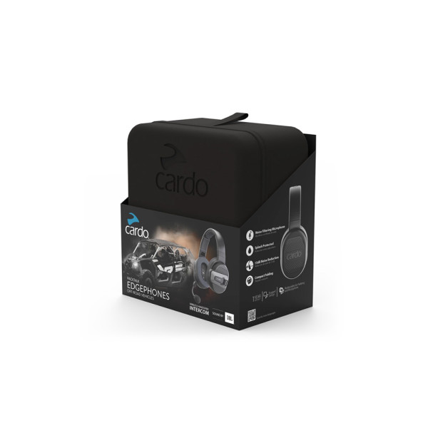 Комплект: навушники Cardo Packtalk Edgephones + мотоінтерком Cardo Packtalk Edge ORV