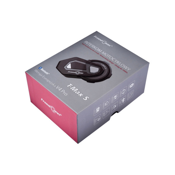 Мотоінтерком FreedConn T-Max S V4 Pro (1 набір)