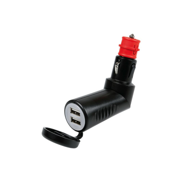 Зарядний пристрій Lampa 2 порти USB 2500mA; 12/24 V