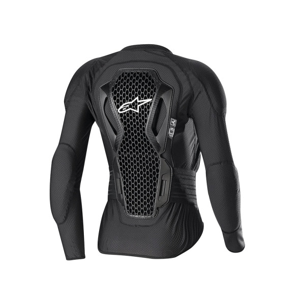 Жіноча мотоциклетна броня Alpinestars MX Bionic Action V2 чорна-синя