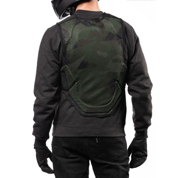 Бузер Icon Field Armor Softcore зелено-сірий