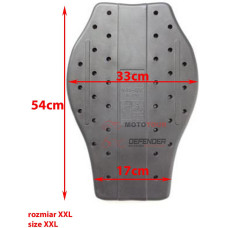 Захисник спини SAS-TEC SC 1/15 XXL - рівень 2 X-Factor
