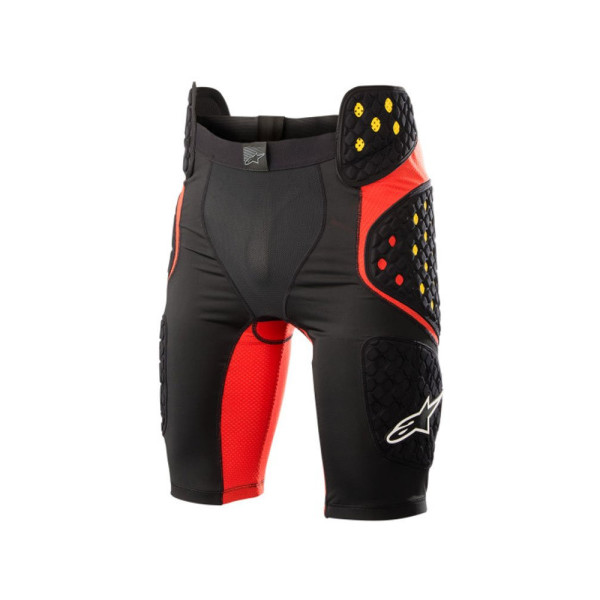 Захисні шорти Alpinestars Sequence Pro чорні-червоні