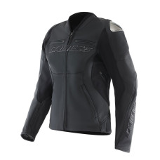 Жіноча мотоциклетна шкіряна куртка Dainese Racing 5 чорна
