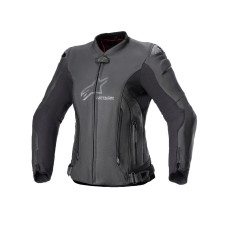 Жіноча шкіряна мотоциклетна куртка Alpinestars Stella GP Plus V4 чорна